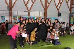 Bro. Juadi and teachers at Scoof for the deaf in Jakarta Barat.