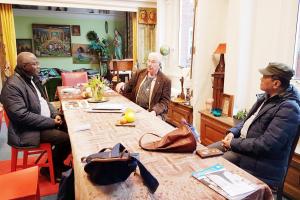 Fraternal conversation of Bros. Augustine, Frans Wils and Theo
