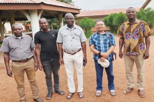 Bros. Augustine, Theodorus and the members of Damongo Community