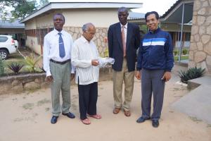 martin and Theo visit to Malawi