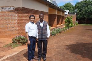 martin and Theo visit to Malawi
