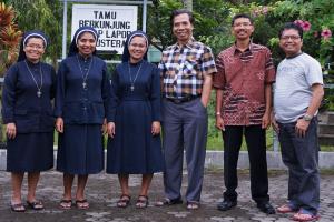 Martin and Theo visit to Indonesia