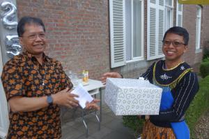 Brothers FIC during the celebration of 25th anniversary as an FIC Brother of Bro. Valentinus Daru. s