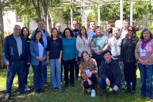 Brothers and management team in Chile Province