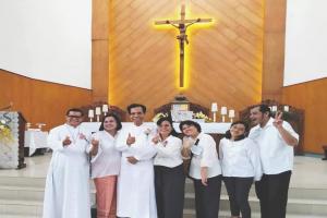Bro. Martin Handoko and some of our teachers