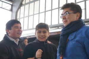 our visit to San Antonio School