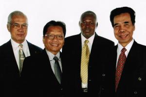 General Council of Brothers FIC, 2012-2018: L to R: Guido, Theo, Raphael and Martin