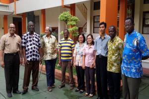 Ghanaian Brothers at Pangudi Luhur primary school in Jakarta.