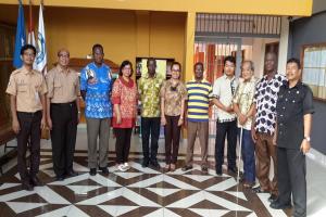 Ghanaian Brothers at Pangudi Luhur junior High School in Jakarta.