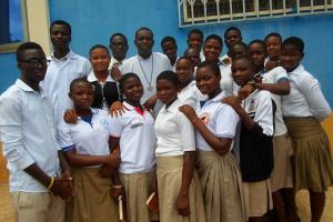 Brothers FIC with their student (Ghana province)