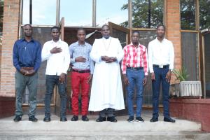 Bro. Lawrence Sitima and aspirants