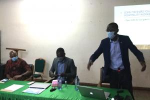 Workshop at ISTC Wa, Ghana