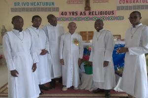 Bro. Ivo is celebrating his 40 years as a brother FIC.