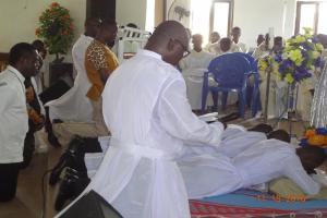 Final profession of three brothers in Ghana Province, 19 November 2016.