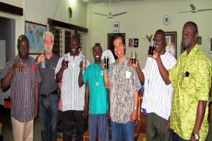 Martin and Guido visit to Ghana