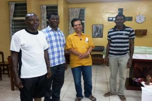 Martin and Guido visit to Ghana