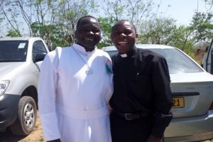 Bro. Pascal and his friend