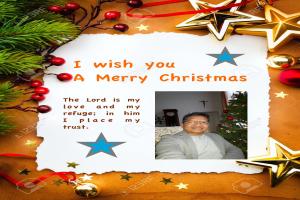 Theo Christmas card