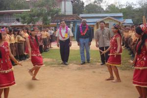 Martin and Raphael in Tumbang Titi